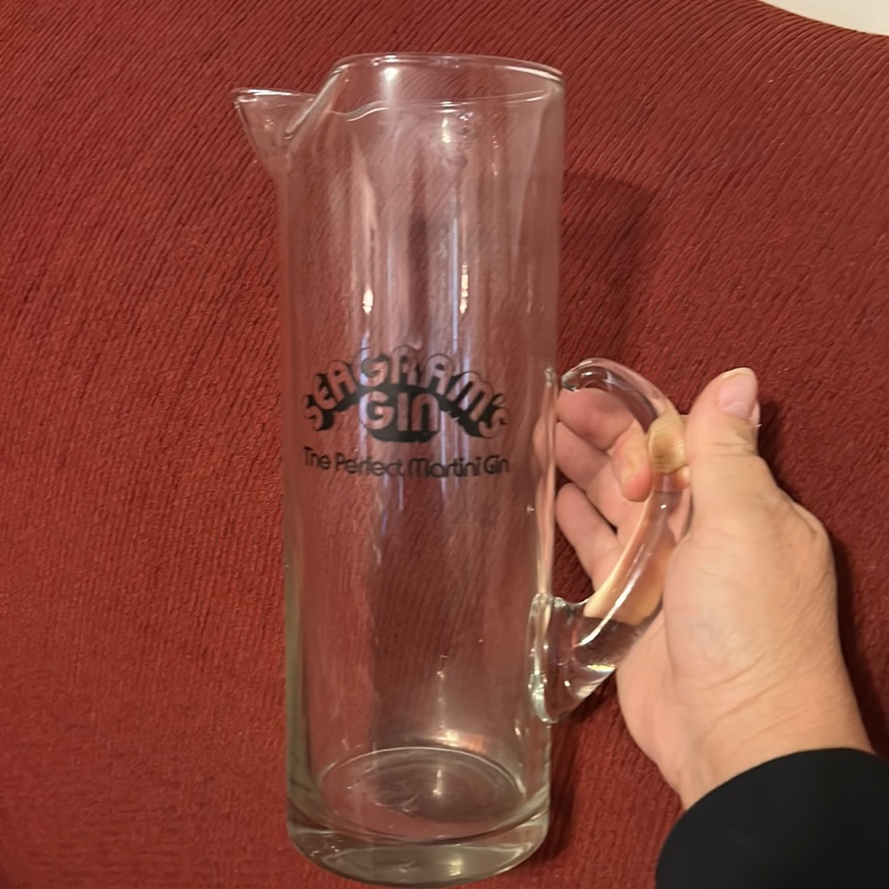 Seagram’s Gin The PerfectMartini Gin Pitcher